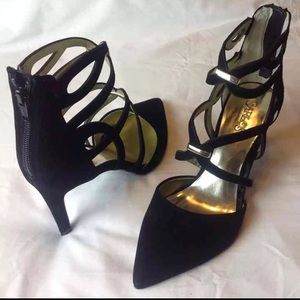 Carlos By Carlos Santana Black Thea Heels